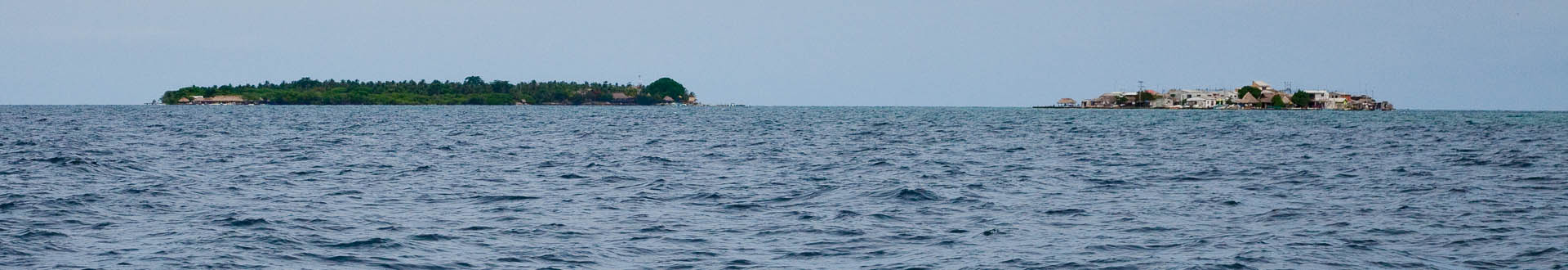 View of the Island Islote with Mucura